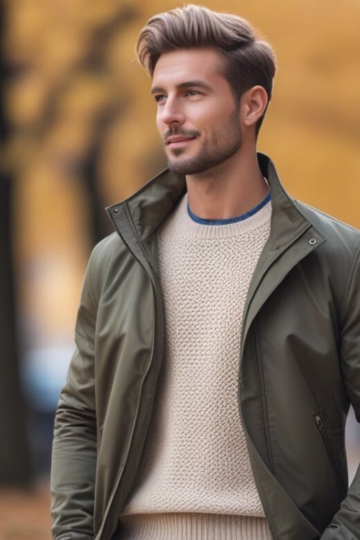 Sådan vælger du den perfekte overgangsjakke til striktrøjer til mænd